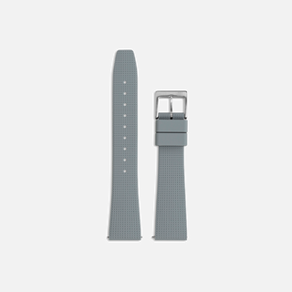 Pulseira de silicone Cinza